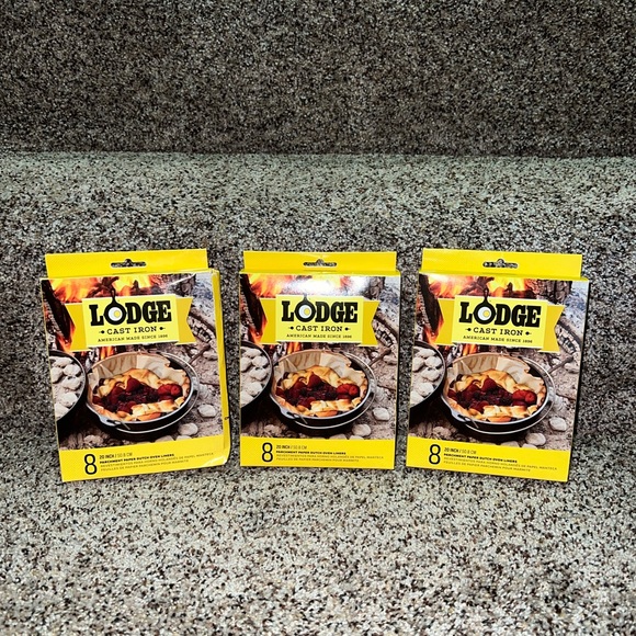 Lodge Cast Iron Parchment Paper Dutch Oven Liners - Picture 1 of 2